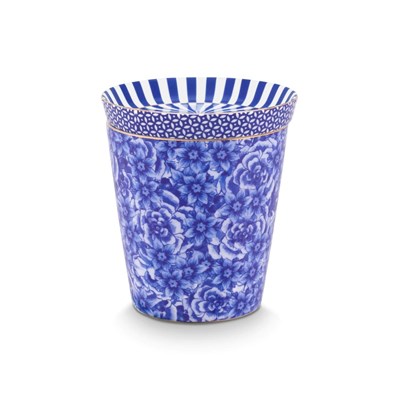 PiP Studio Mugg med fat Royal Flower Blue