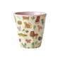 Rice Mugg Sweet Jungle Small Pink